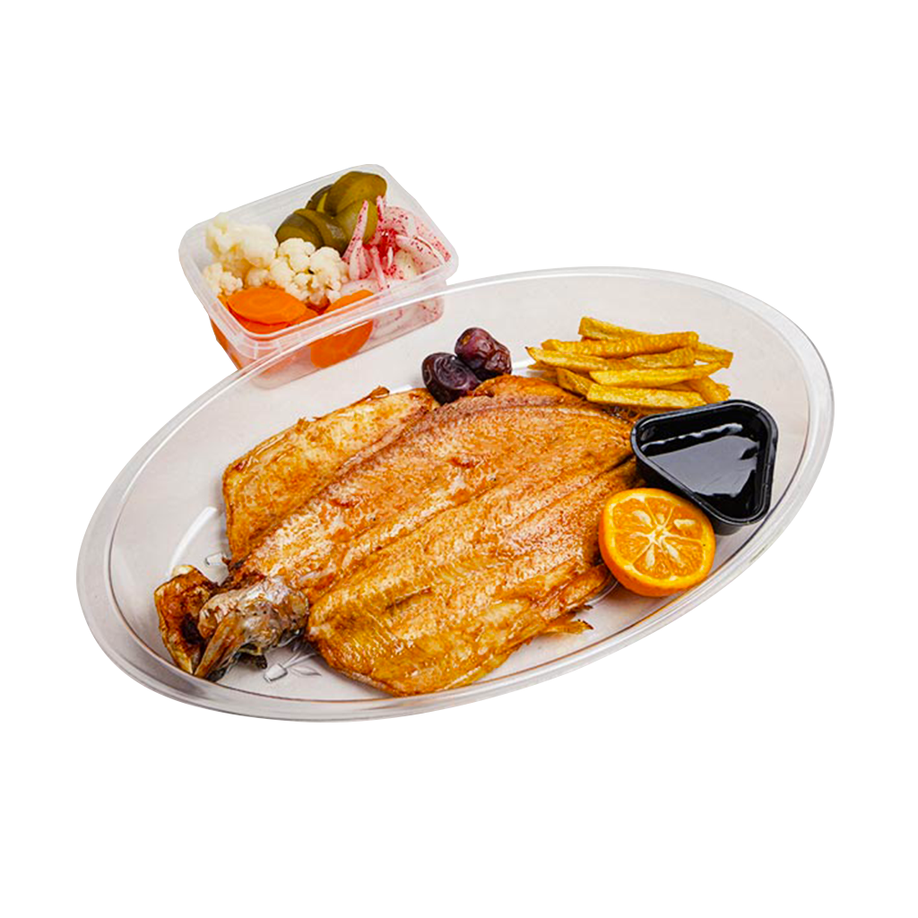 ماهی قزل آلا سرخ شده - Ghezel Ala (Iranian Salmon fried fish)