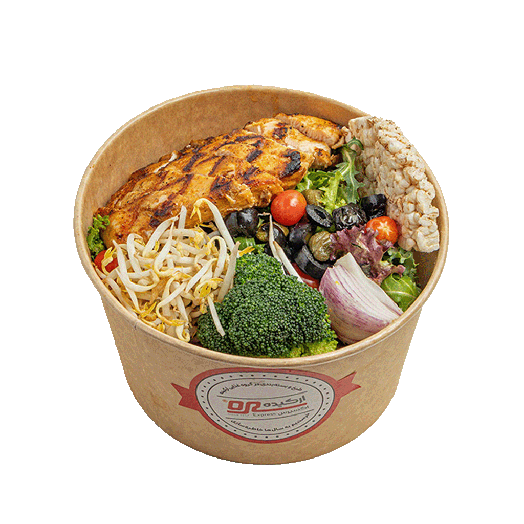 سالاد استیک مرغ - Chicken steak Salad