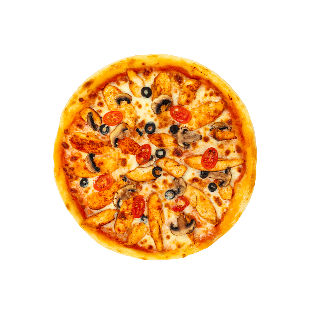 پیتزا چیکن پاپریکا - Chicken Paprika Pizza Romano