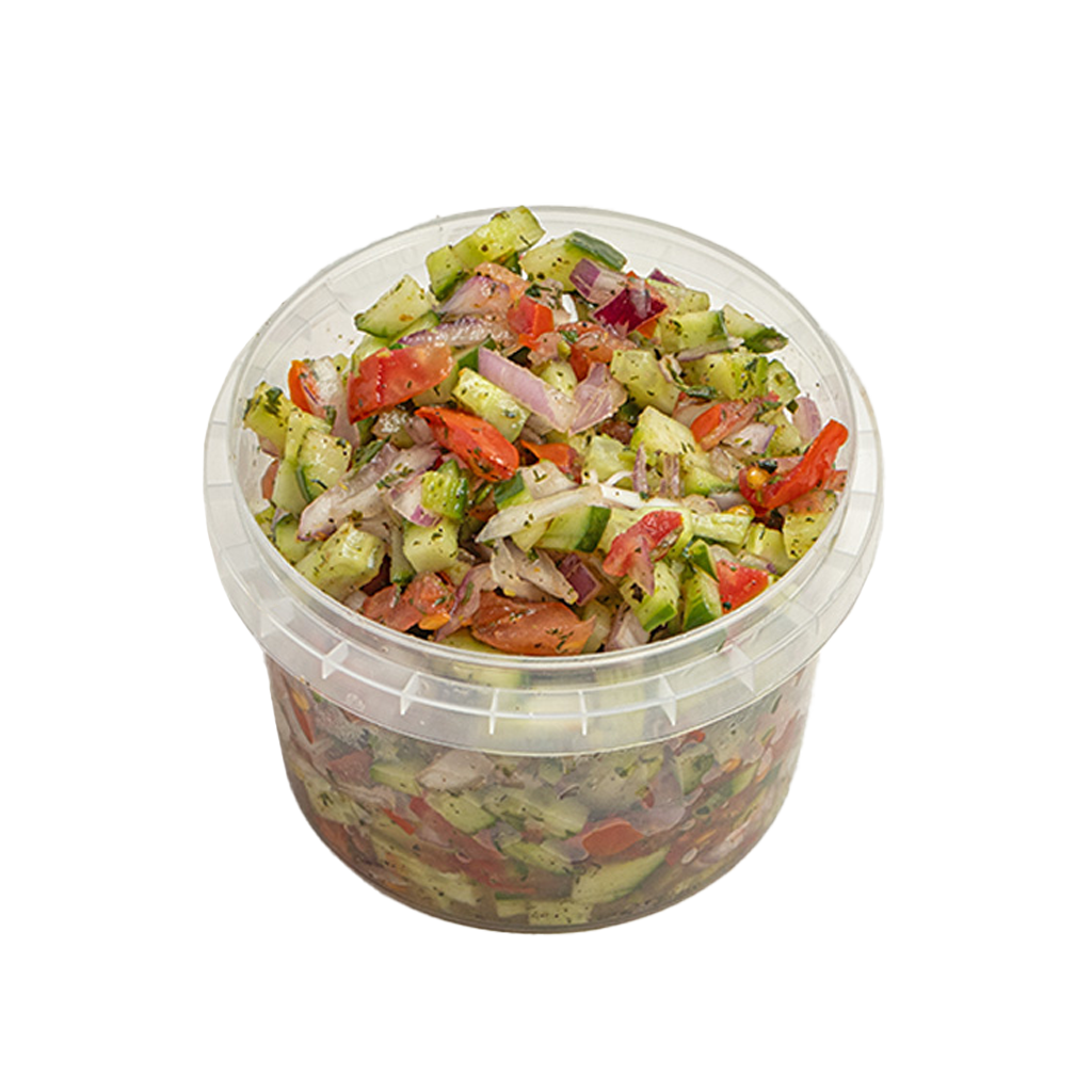 سالاد شیرازی - Shirazi salad-onion tomato cucumber