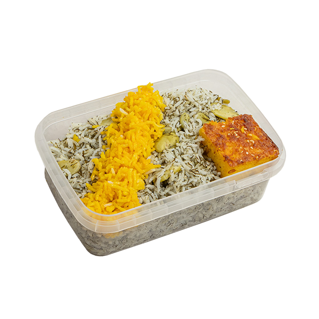 باقالی پلو - Baghali Polo (Rice with favas and dill)