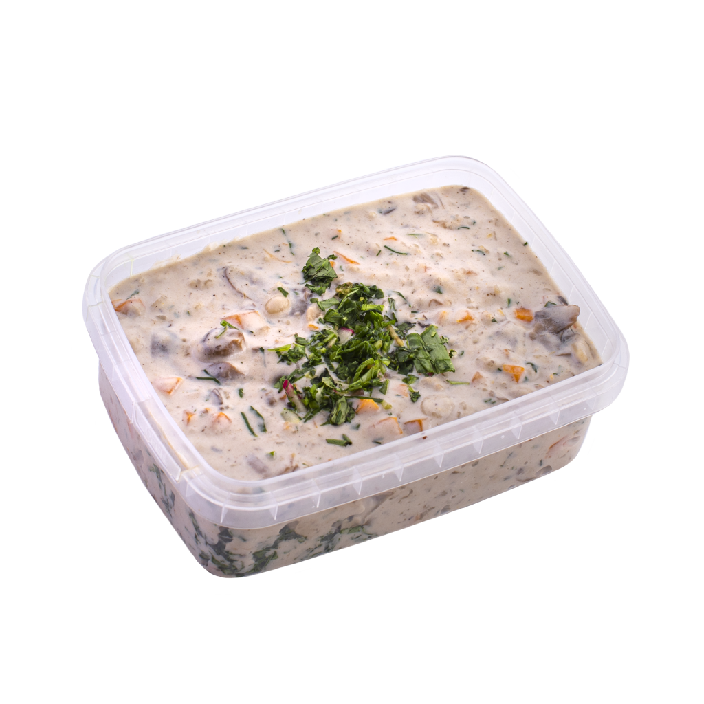 سوپ شیر و قارچ - Iranian White soup