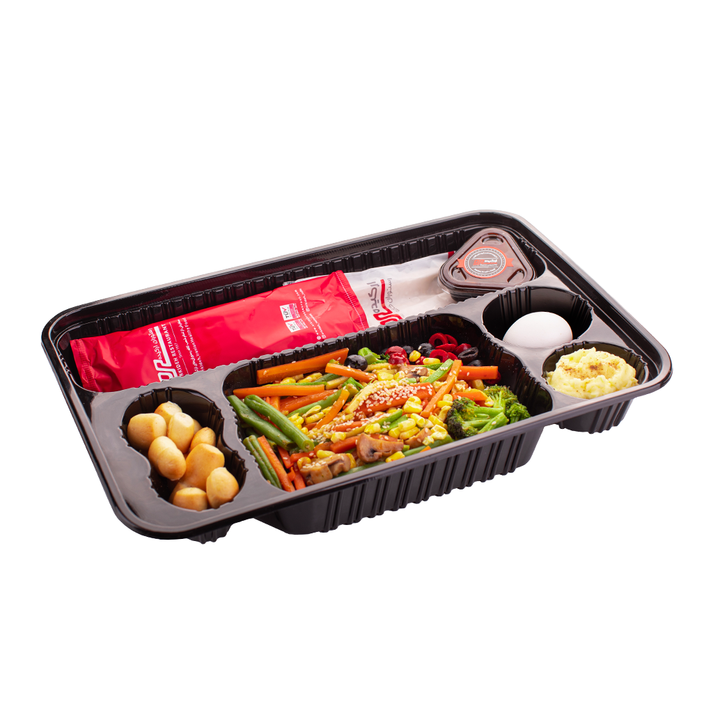 بشقاب پرومیکس سبزیجات - Promixed vegetables dish