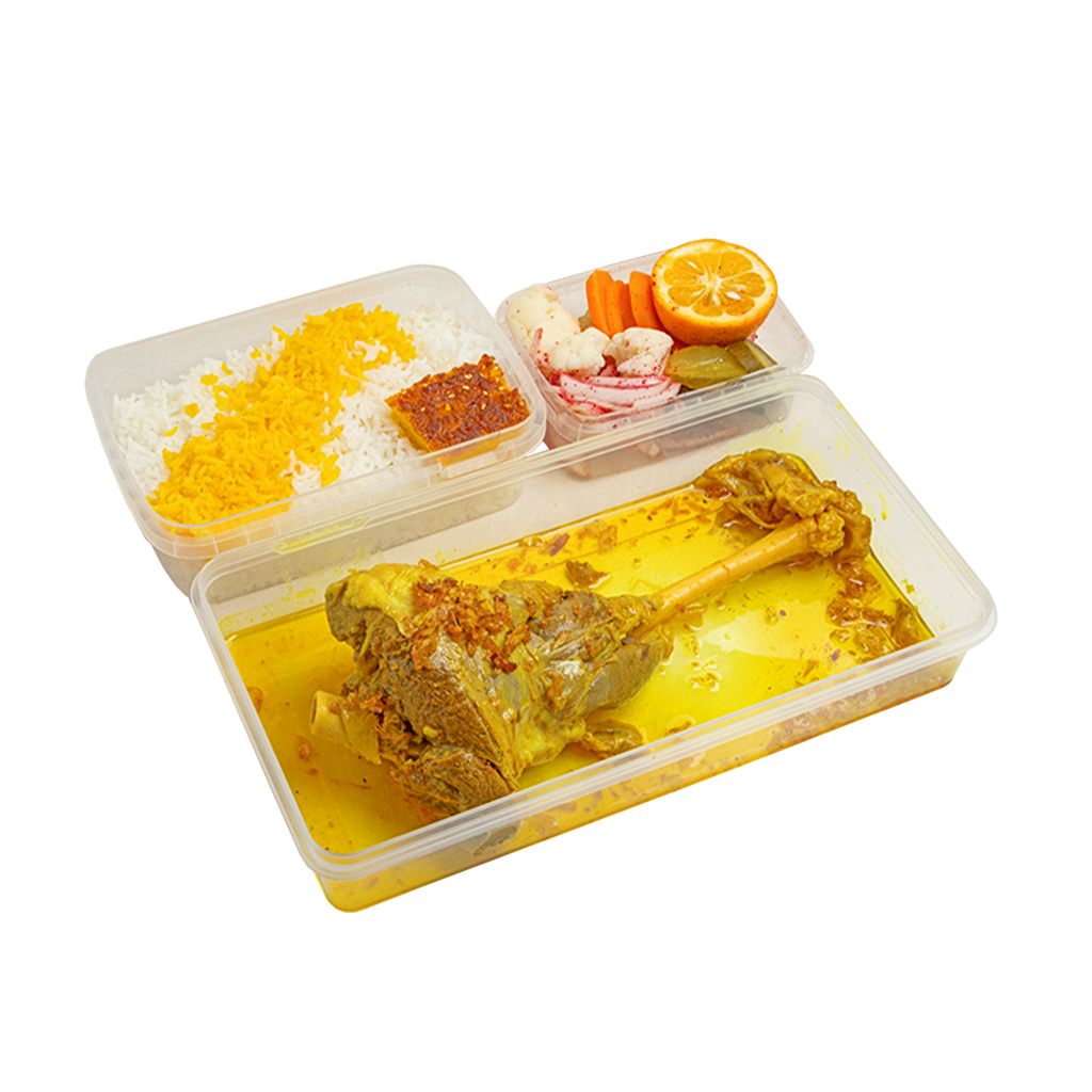 چلو ماهیچه - Chelo Mahicheh (Rice with lamb shank)